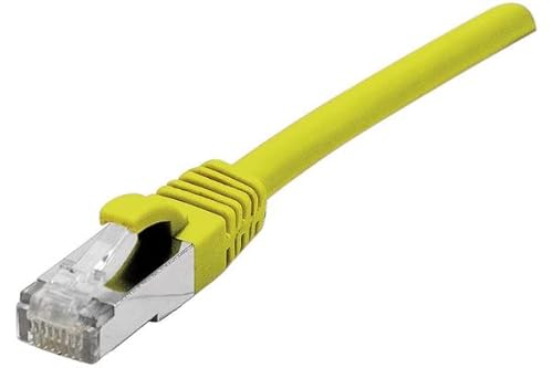 Connect 1,5 m Kupfer RJ45 Cat. 6 a F/UTP LSZH, snagless, Patch Schnur – Gelb von Exertis Connect