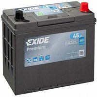 Exide - EA456 Premium Carbon Boost 12V 45Ah 390A Autobatterie inkl. 7,50€ Pfand von Exide