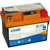ELTZ7S Li-Ion Lithium Motorradbatterie 12V 2,4Ah 150A inkl. 7,50€ Pfand - Exide von Exide