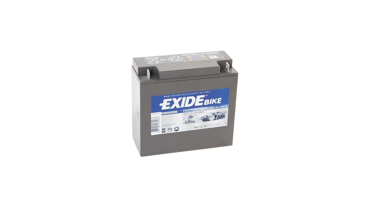Exide Batterie Exide, Gel, versiegelt, Batterie "G12-16" von Exide