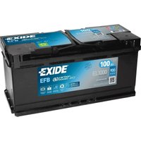 EL1000 Start-Stop efb 12V 100Ah 900A Autobatterie inkl. 7,50€ Pfand - Exide von Exide