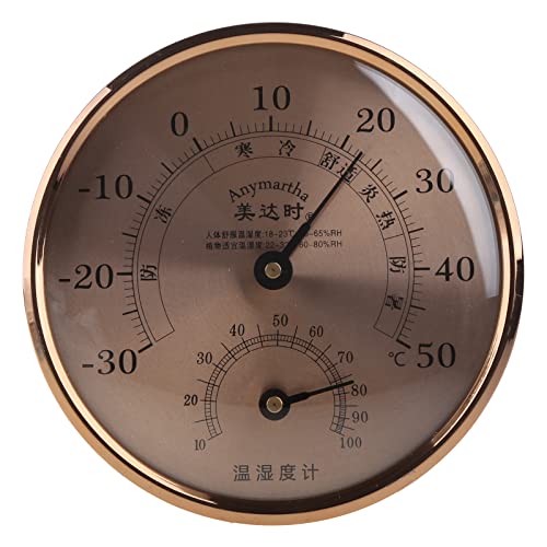 Exingk Innen Außen Thermometer Große Zahlen Wandthermometer Hygrometer Wasserdicht Kabellos Hängend Hygrometer Garten Dekor Dekorative Outdoor Thermometer Für Terrasse Große Zahlen Wetterfest von Exingk