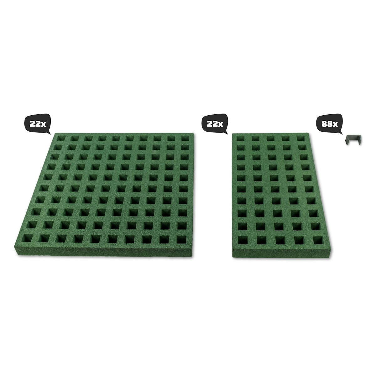 EXIT Freezone Trampolin Sicherheitsplatten 305 x 519 cm von Exit Toys