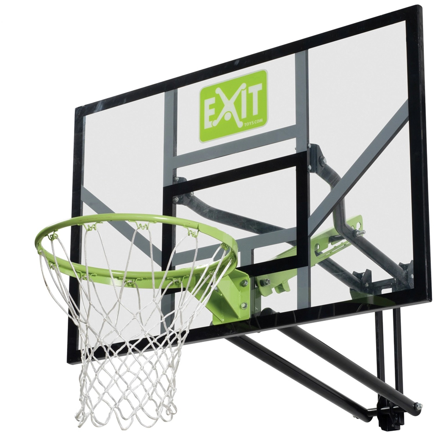 EXIT Galaxy Basketballkorb zur Wandmontage - grün/schwarz von Exit Toys