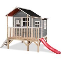 EXIT Loft 350 Holzspielhaus - grau von Exit Toys