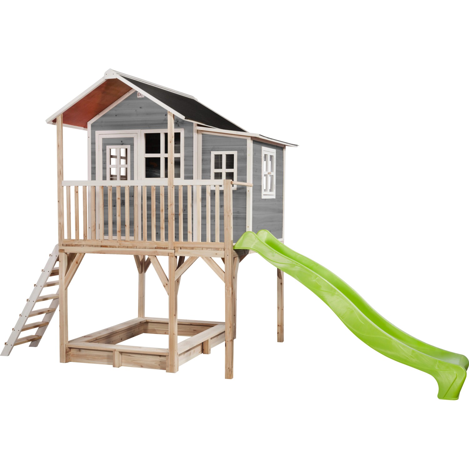EXIT Loft 750 Holzspielhaus Grau EXIT Loft 750 Holzspielhaus Grau von Exit Toys