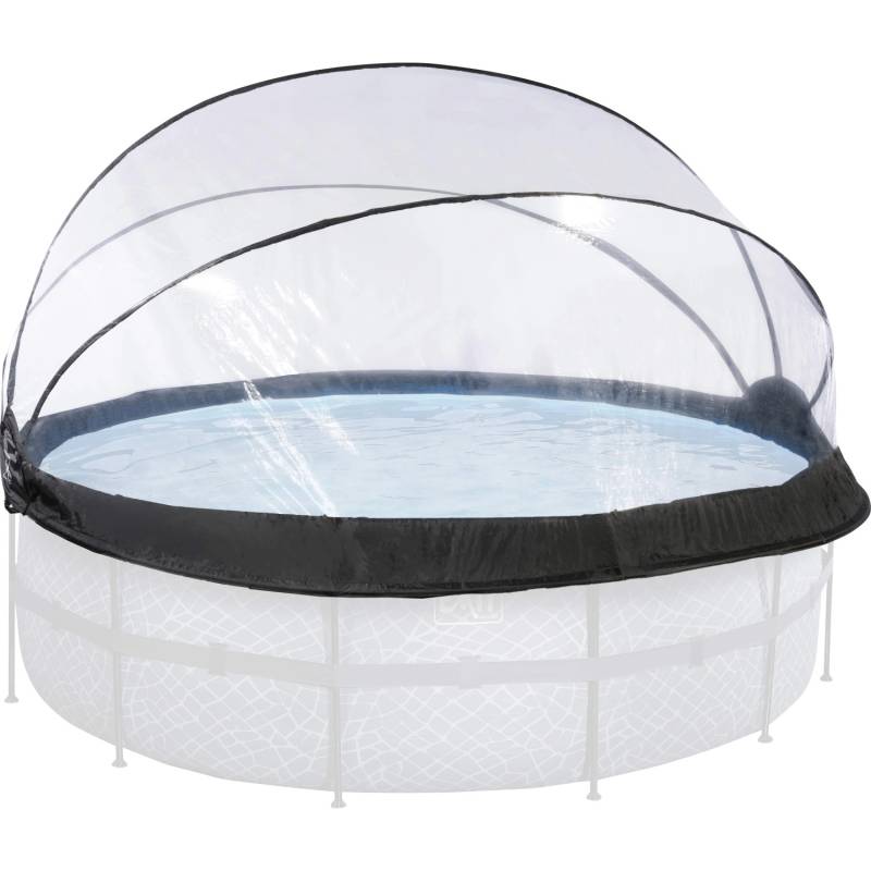 Exit Toys Pool Abdeckung Plane Poolabdeckung Rund Poolzubehör 427 Cm Transparent B-Ware von Exit Toys