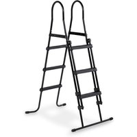 Poolleiter für Rahmenhöhen von 91-107 cm - schwarz von Exit Toys