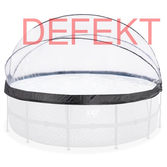 D-Ware Exit Pool Abdeckung Sonnendach Pool Dach Transparent ø450cm Defektware D-Ware Exit Pool Abdeckung Sonnendach Pool Dach Transparent ø450cm Defektware von Exit