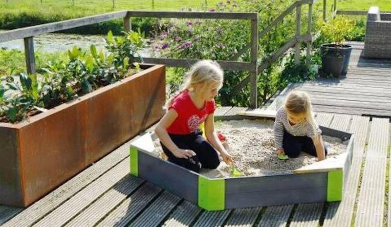 EXIT Aksent sechseckiger Sandkasten Größe M EXIT Aksent sechseckiger Sandkasten Größe M von Exit Toys