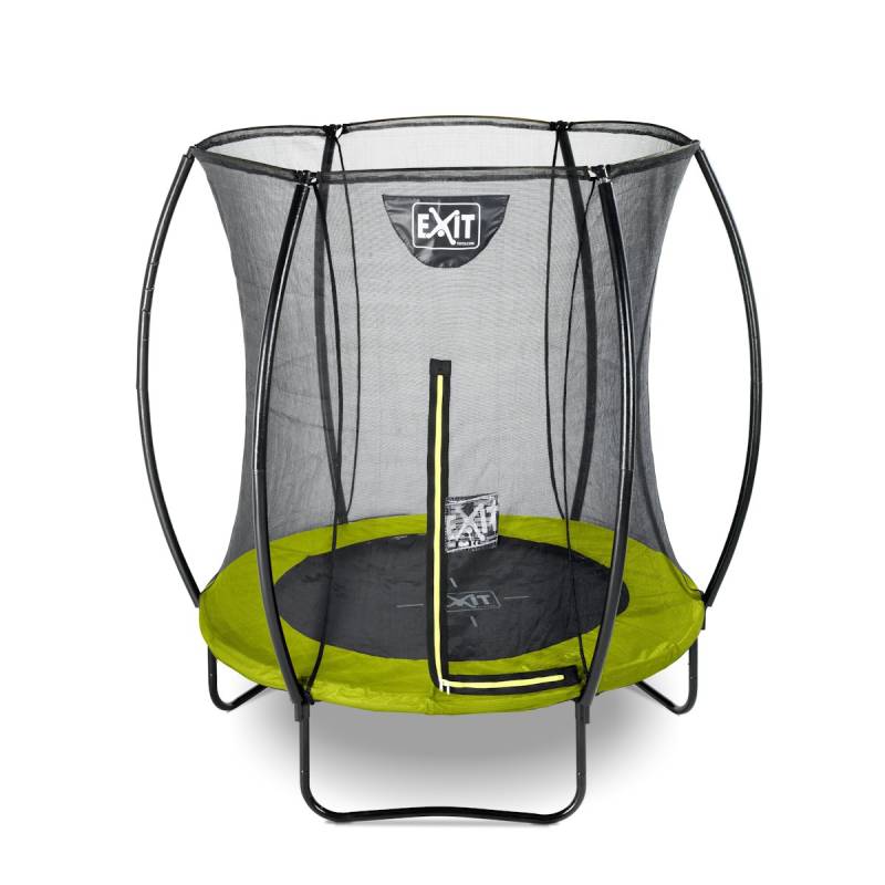 EXIT Silhouette Trampolin mit Sicherheitsnetz-Ø 183 cm-grün von Exit Toys