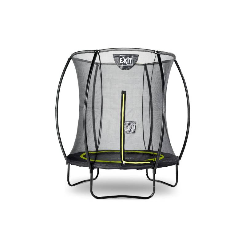 EXIT Silhouette Trampolin mit Sicherheitsnetz-Ø 183 cm-schwarz von Exit Toys