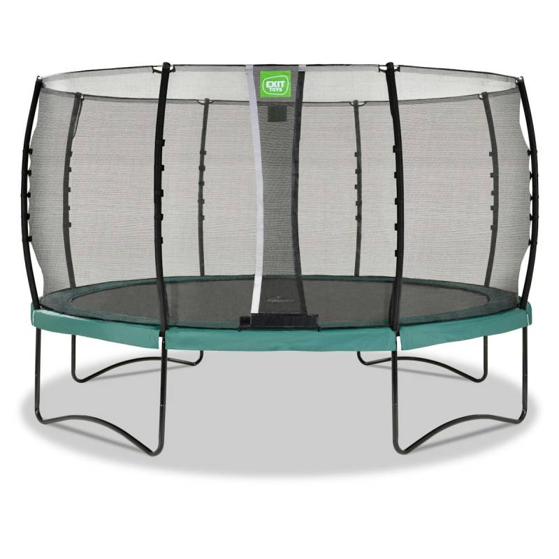Exit Allure Classic Trampolin mit Sicherheitsnetz Ø 427 cm grün von Exit Toys