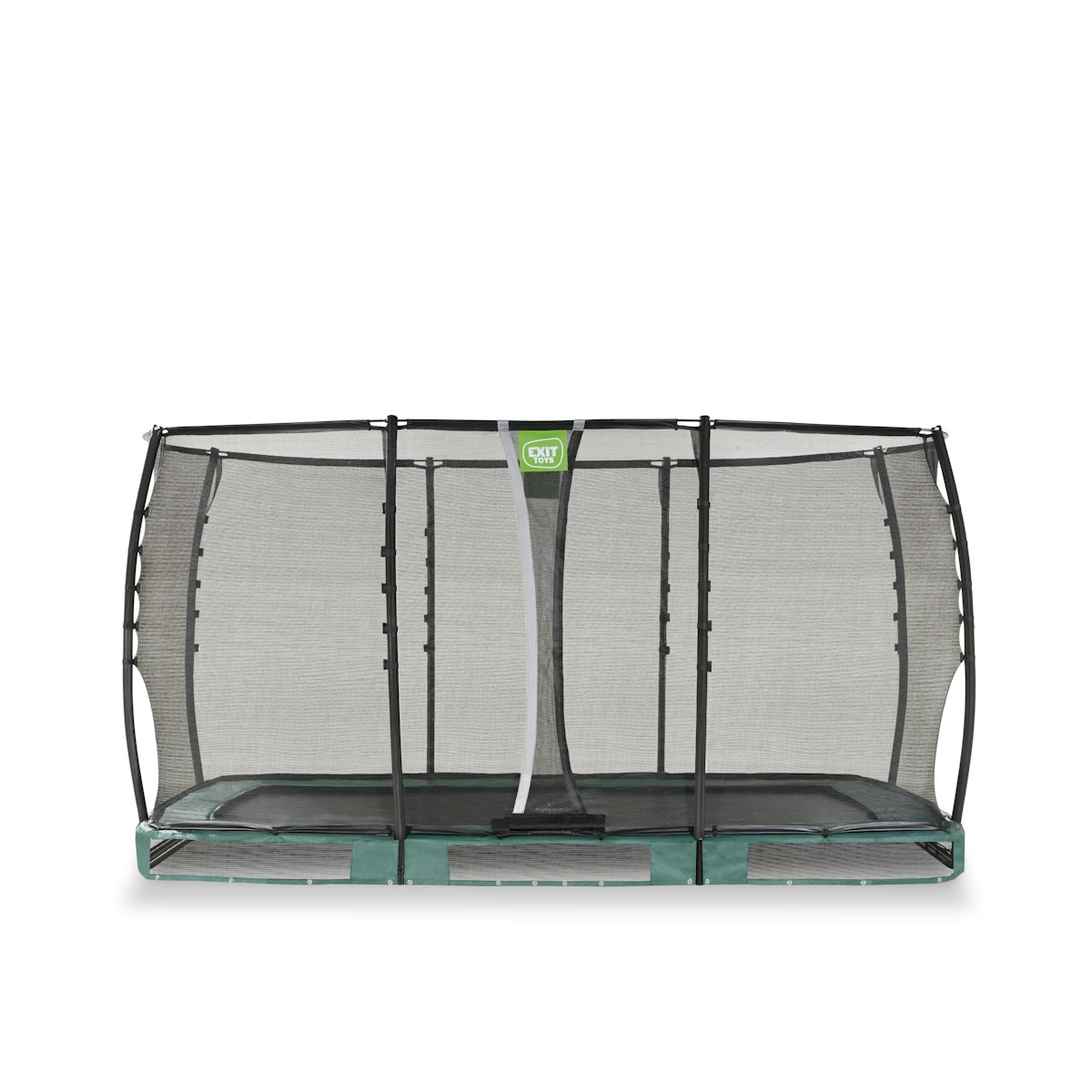 Exit Allure Premium Bodentrampolin mit Sicherheitsnetz 214 x 366 cm grün von Exit