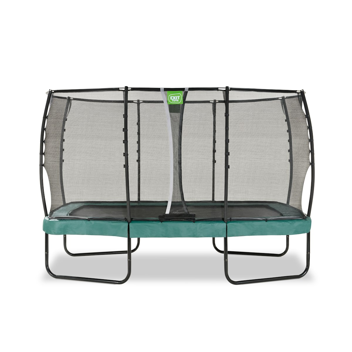 Exit Allure Premium Trampolin mit Sicherheitsnetz 214 x 366 cm grün von Exit