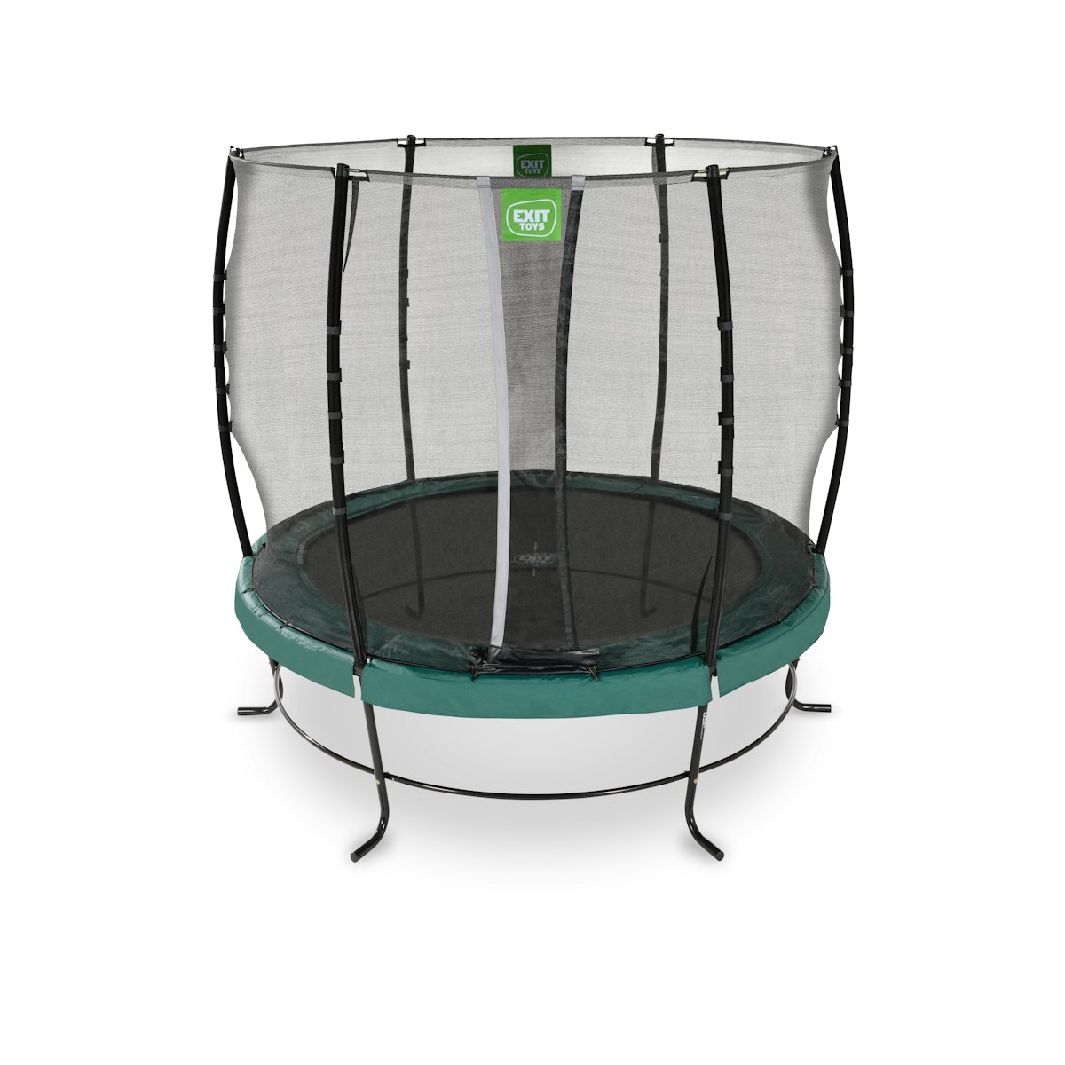 Exit Lotus Classic Trampolin mit Sicherheitsnetz Ø 253 cm grün von Exit