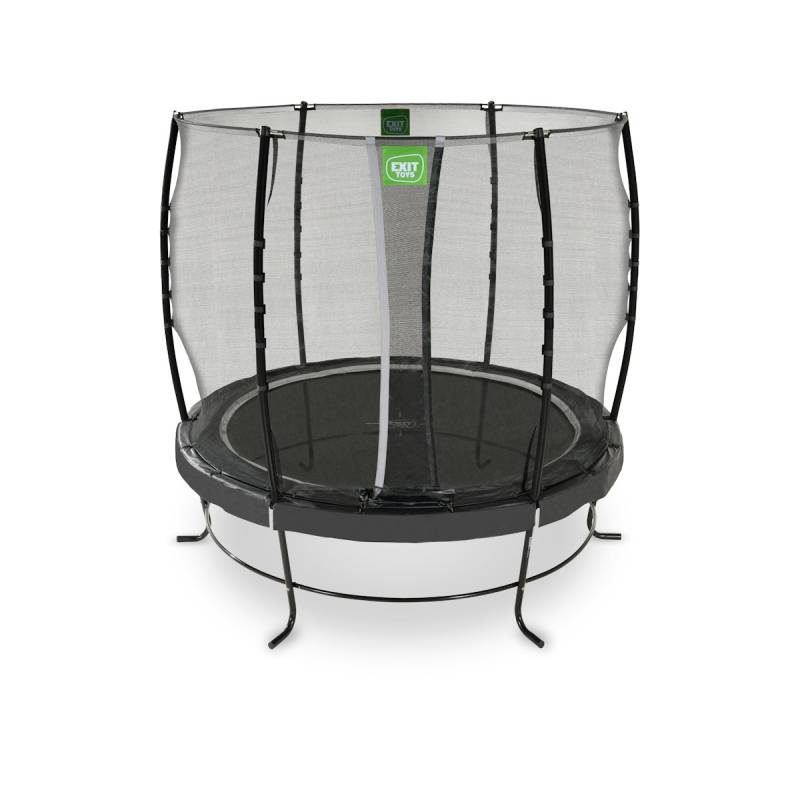 Exit Lotus Classic Trampolin mit Sicherheitsnetz Ø 253 cm schwarz von Exit