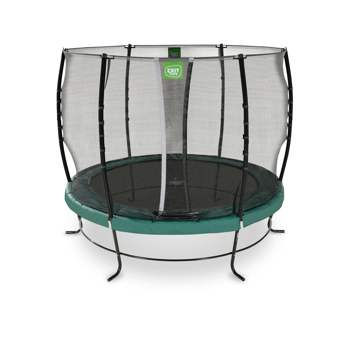 Exit Lotus Classic Trampolin mit Sicherheitsnetz Ø 305 cm grün von Exit