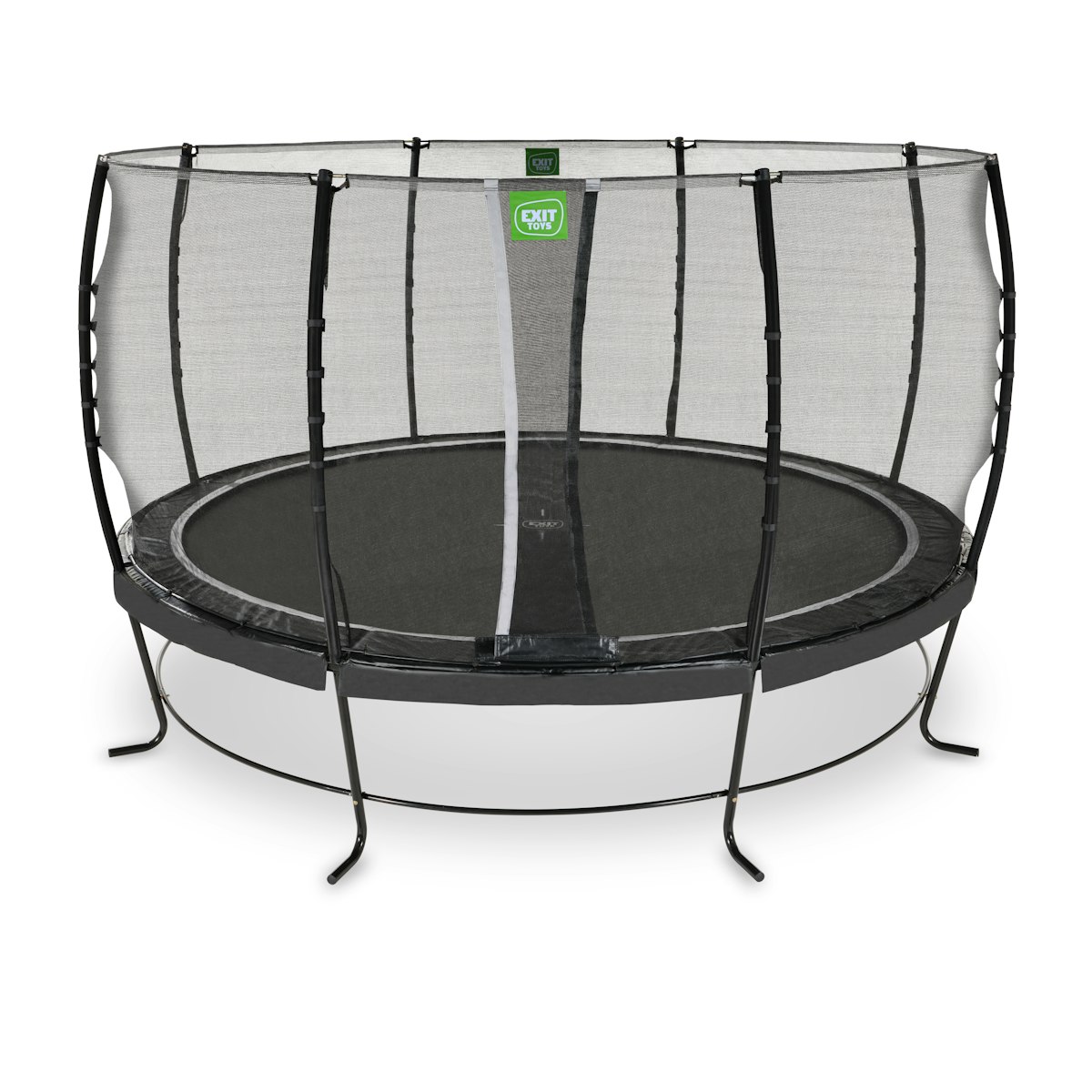 Exit Lotus Classic Trampolin mit Sicherheitsnetz Ø 427 cm schwarz von Exit