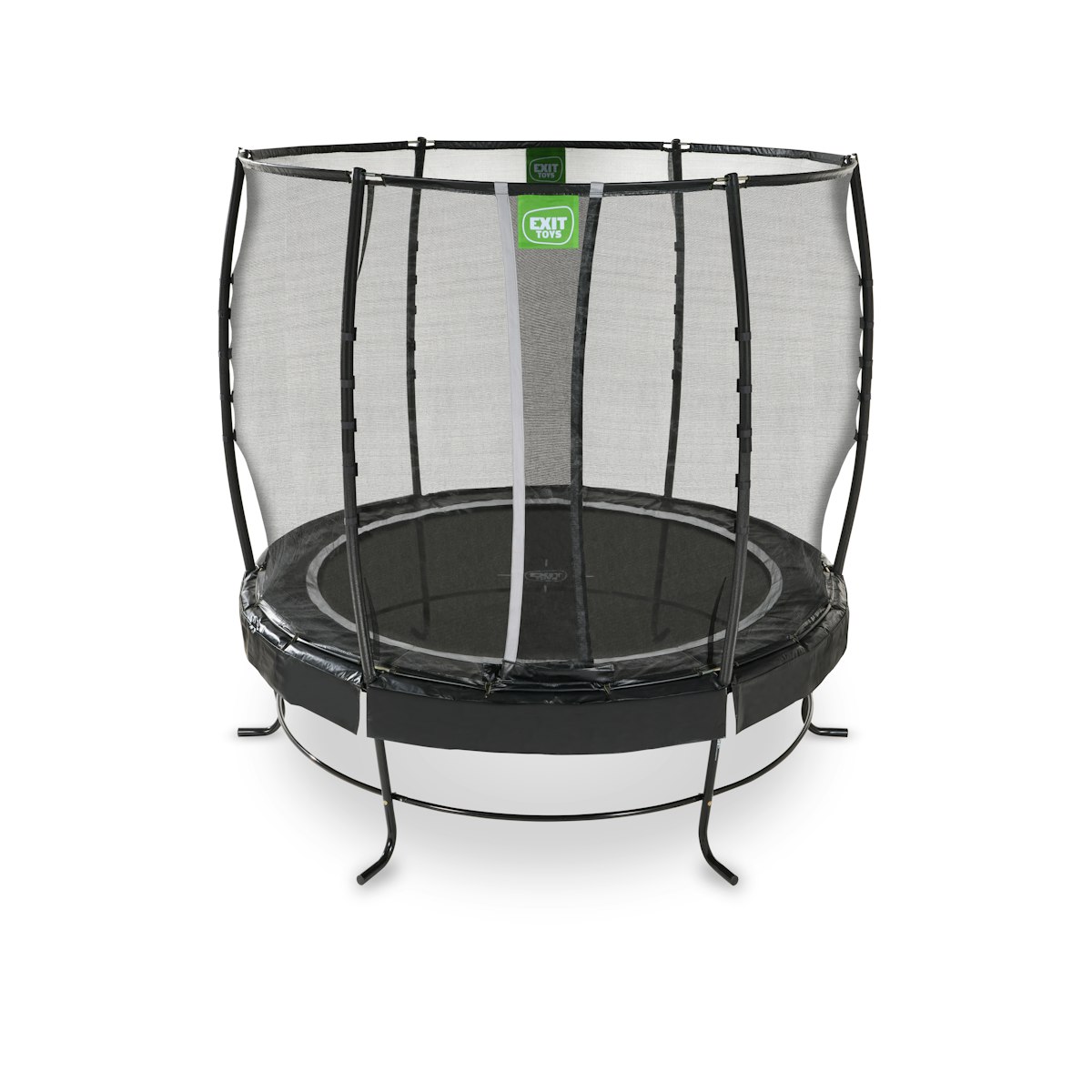 Exit Lotus Premium Trampolin mit Sicherheitsnetz Ø 253 cm schwarz von Exit