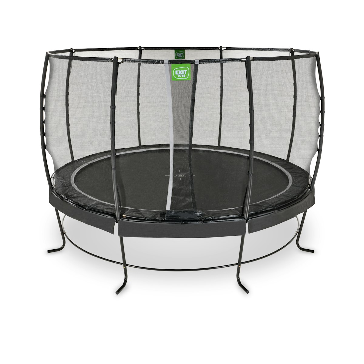 Exit Lotus Premium Trampolin mit Sicherheitsnetz Ø 366 cm schwarz von Exit