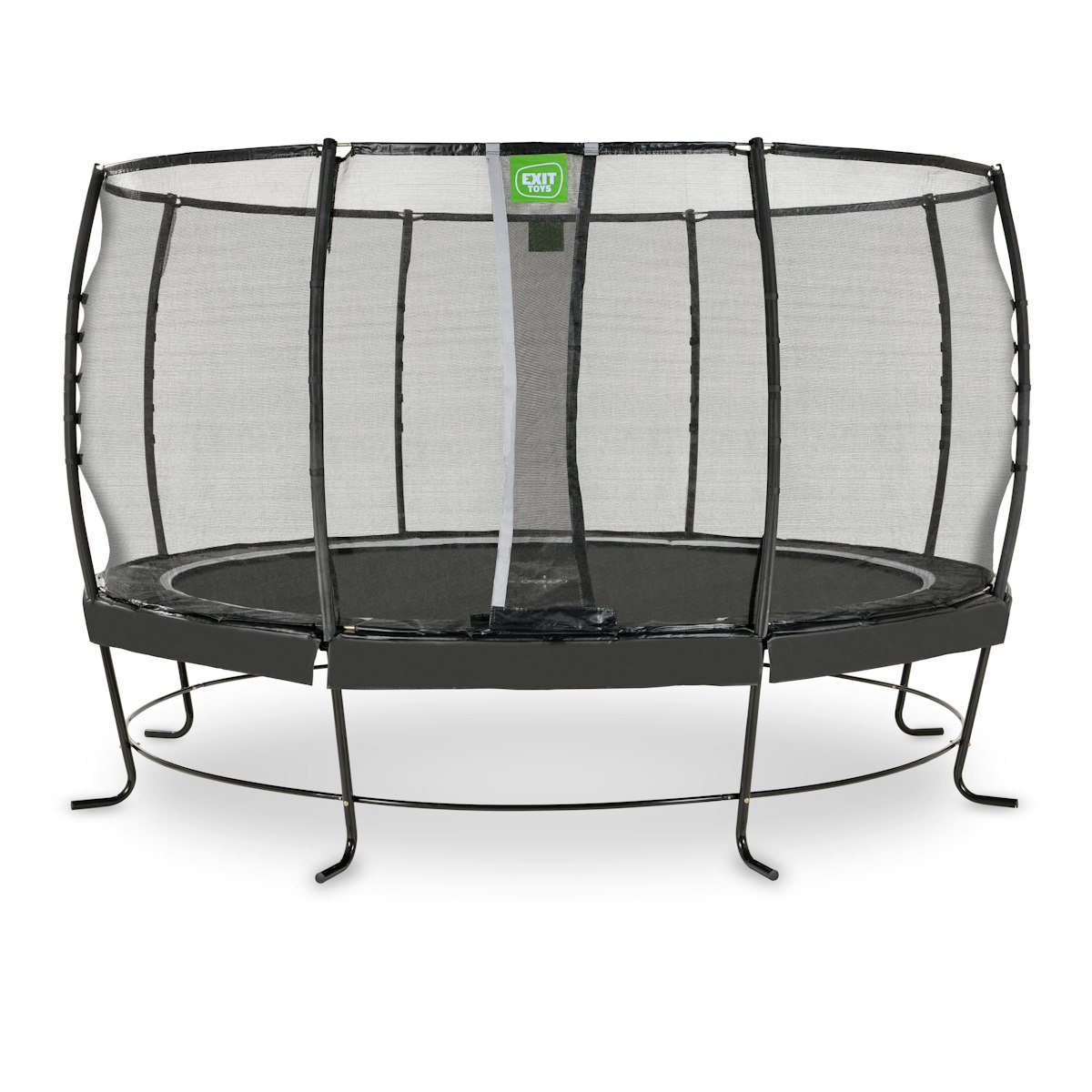 Exit Lotus Premium Trampolin mit Sicherheitsnetz Ø 427 cm schwarz von Exit Toys