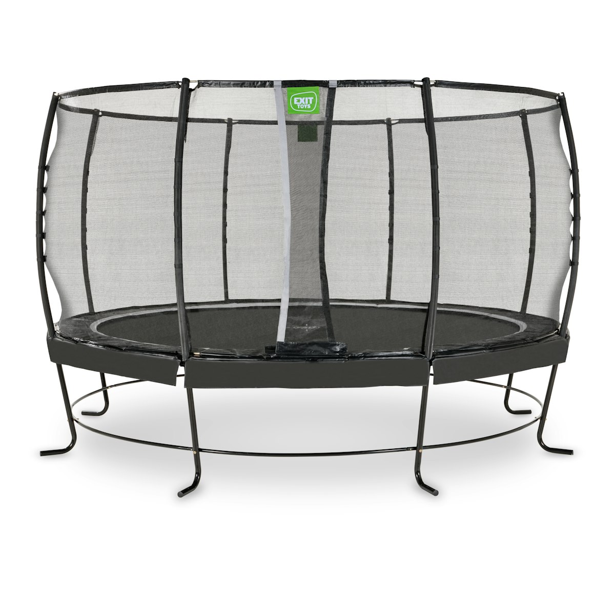 Exit Lotus Premium Trampolin mit Sicherheitsnetz Ø 427 cm schwarz von Exit