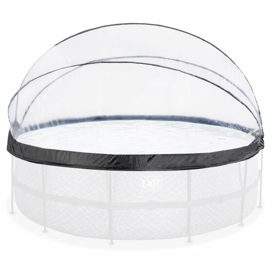 Exit Pool Abdeckung Sonnendach Pool Dach Transparent Poolüberdachung ø450cm B-Ware Exit Pool Abdeckung Sonnendach Pool Dach Transparent Poolüberdachung ø450cm B-Ware von Exit