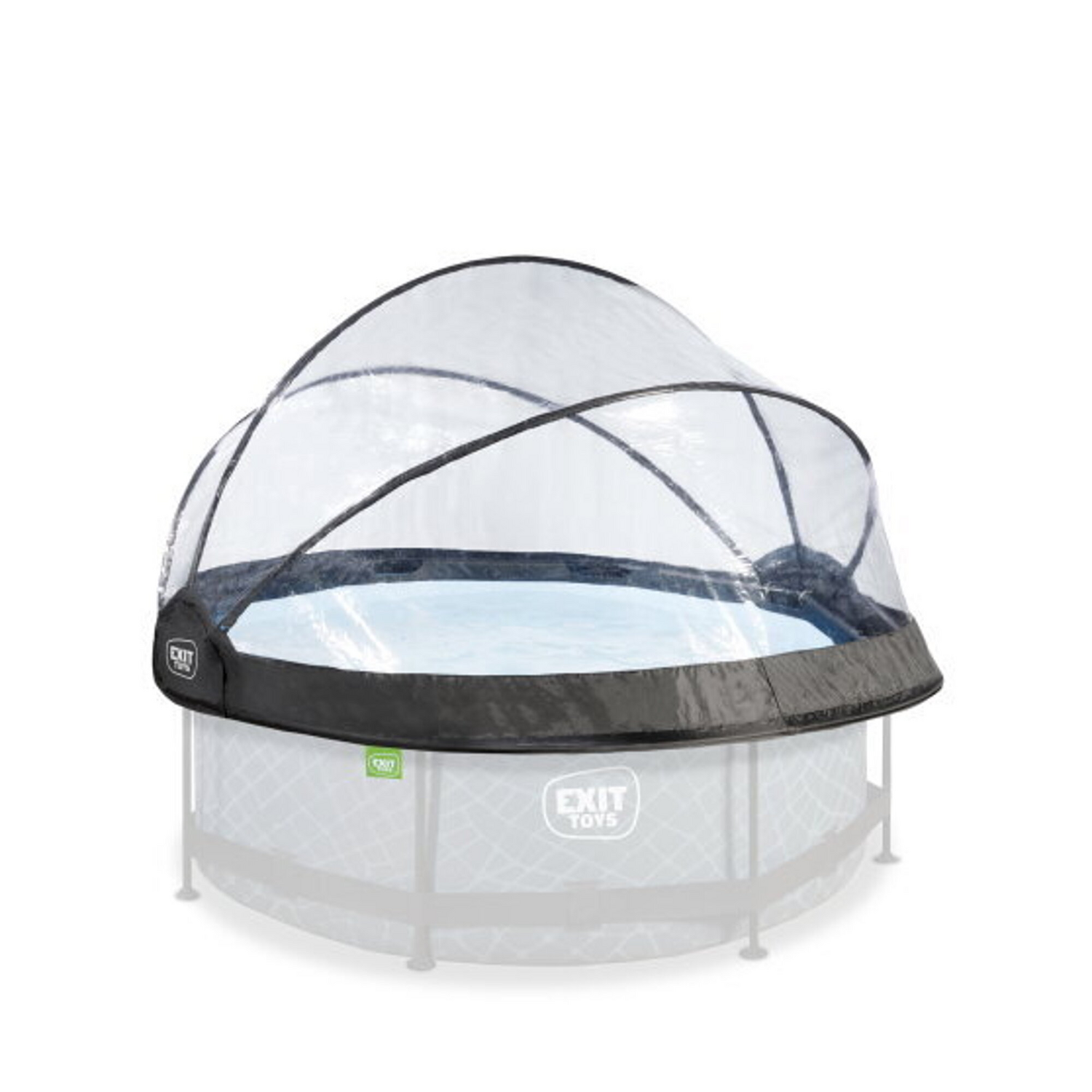Exit Poolabdeckung Eco Poolplane Abdeckung Universell ø244cm Rundpool  B-Ware von Exit