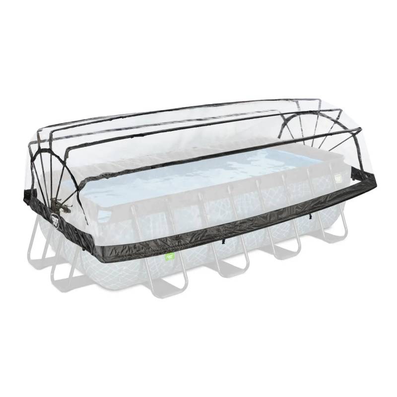 Exit Poolabdeckung Poolplane Abdeckung 400x200cm Universell Rechteck Schwimmbad B-Ware von Exit