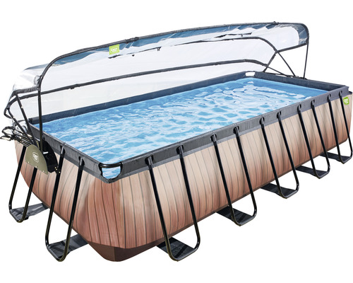 Exit Wood Pool Aufstellpool Framepool Set Sandfilteranlage Leiter Abdeckung Set B-Ware Exit Wood Pool Aufstellpool Framepool Set Sandfilteranlage Leiter Abdeckung Set B-Ware von Exit