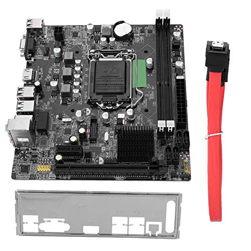 LGA 1155 Motherboard, USB3.0 SATA Desktop Computer Motherboard Soundkarte/Netzwerkkarte Mainboard für Intel B75 SATA Motherboard Ersatz Motherboard von Exliy