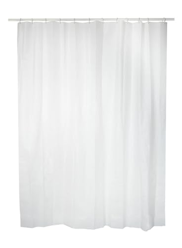 Duschvorhänge PVC Duschvorhänge mit Duschvorhangringe Duschvorhänge Futter Wasserdicht Duschvorhänge 2er Set 140x180cm Weiß Duschvorhänge PVC Duschvorhänge mit Duschvorhangringe Duschvorhänge Futter Wasserdicht Duschvorhänge 2er Set 140x180cm Weiß von Exma