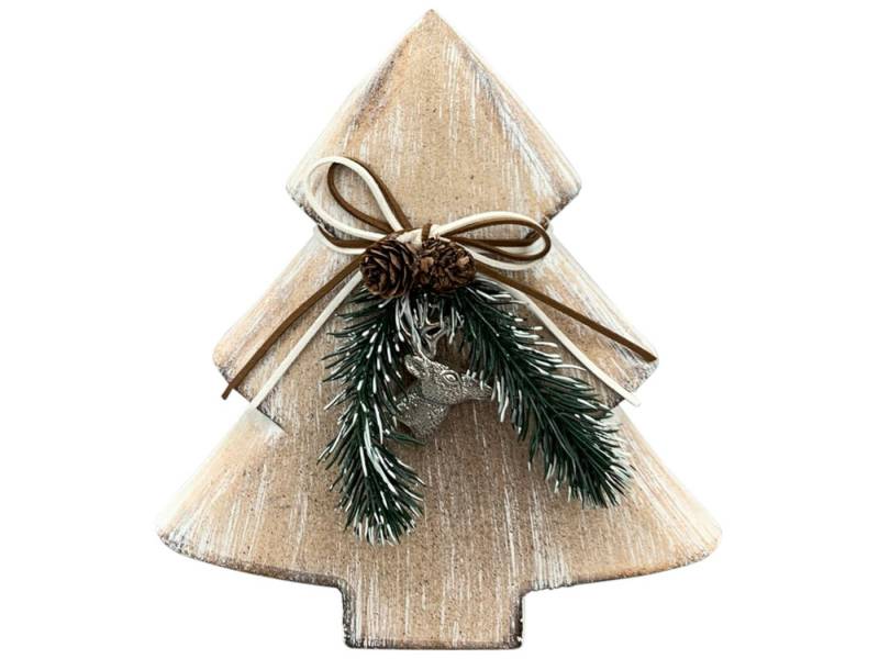 Exner GmbH Garten- & Wohnaccessoires Dekofigur Baum Dost weiß 21x6x23,5cm von Exner GmbH Garten- & Wohnaccessoires