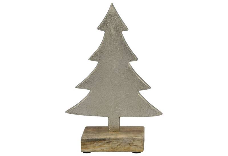 Exner GmbH Garten- & Wohnaccessoires Dekoobjekt Baum Puri - Aluminium - 18x5x12 cm von Exner GmbH Garten- & Wohnaccessoires