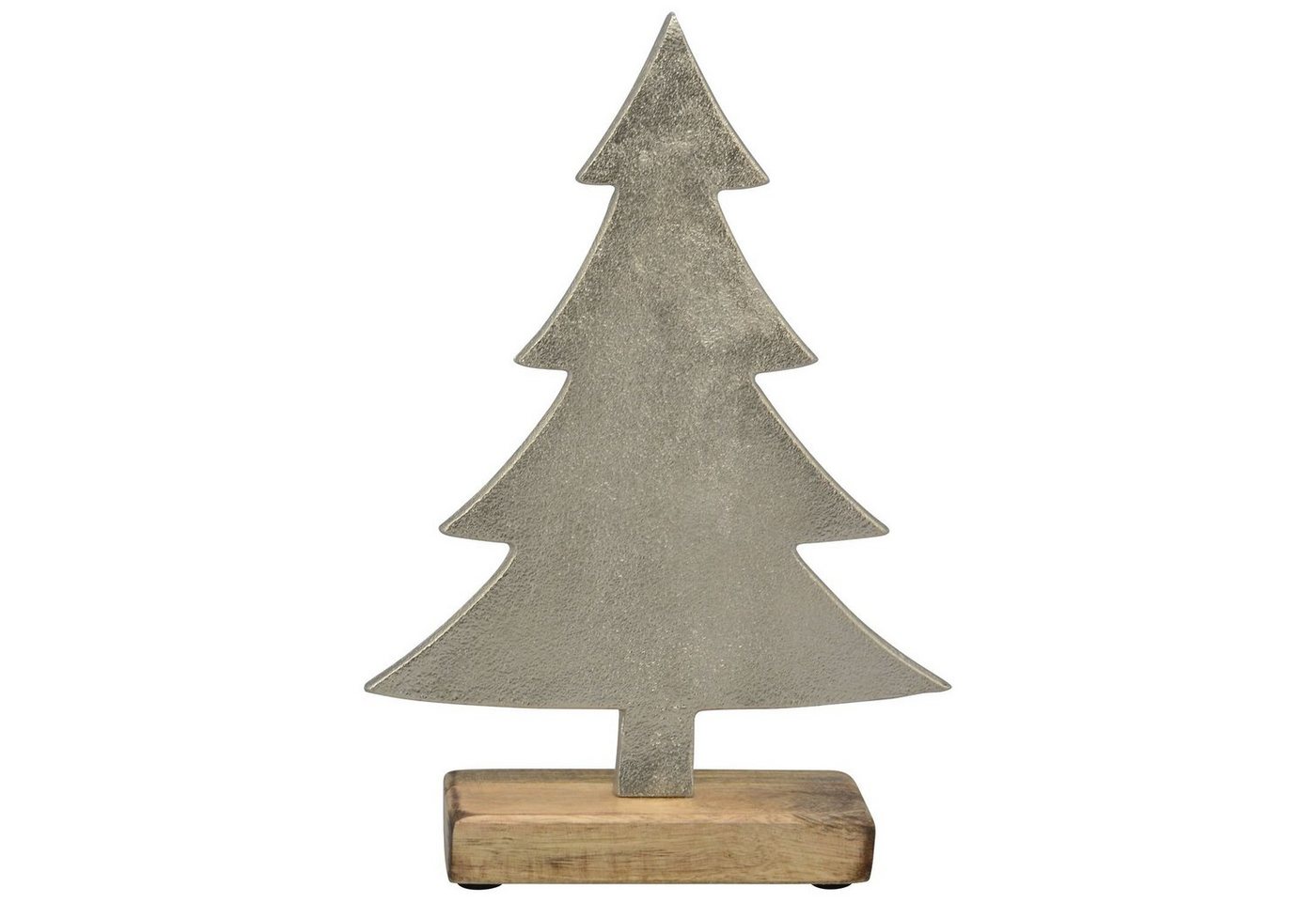 Exner GmbH Garten- & Wohnaccessoires Dekoobjekt Baum Puri - Aluminium - 23x5x15 cm von Exner GmbH Garten- & Wohnaccessoires