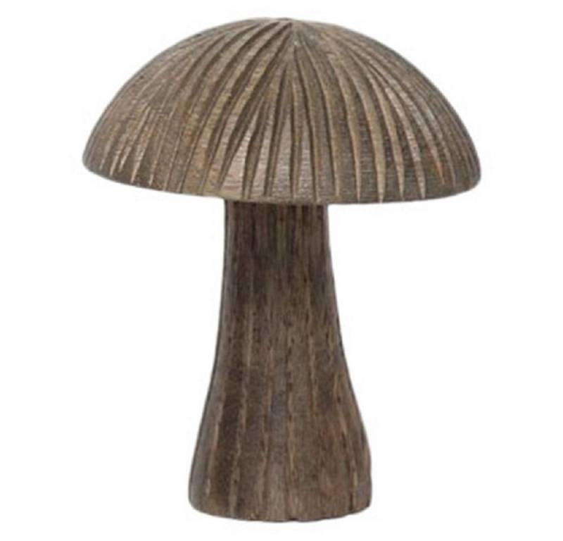 Exner GmbH Garten- & Wohnaccessoires Dekoobjekt Exner Pilz Dost, natur, Holz, 9x9x12 cm, Dekopilz, 246525 (1 St) von Exner GmbH Garten- & Wohnaccessoires