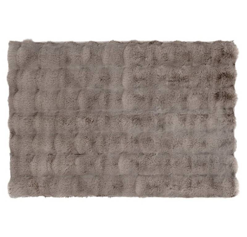 Exner GmbH Garten- & Wohnaccessoires Fellteppich Exner Decke Cussin, braun, Polyester, 102x65x3 cm, Felldecke, 249941 von Exner GmbH Garten- & Wohnaccessoires