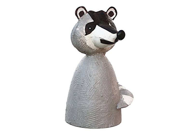 Exner GmbH Garten- & Wohnaccessoires Gartenfigur Zaunhocker Waschbär von Exner GmbH Garten- & Wohnaccessoires