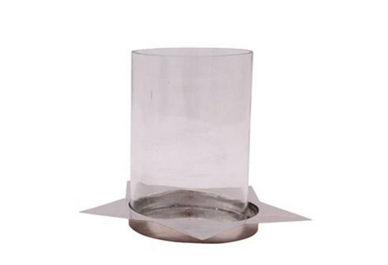 Exner GmbH Garten- & Wohnaccessoires Windlicht SternWindLicht SuArt - Edelstahl/Glas - 13,5x13,5x11,5 cm von Exner GmbH Garten- & Wohnaccessoires