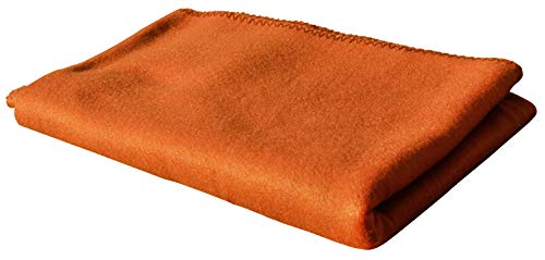 Exner Home Polar Fleece Decke Tagesdecke Kuscheldecke Sofadecke (Terracotta) von Exner Home