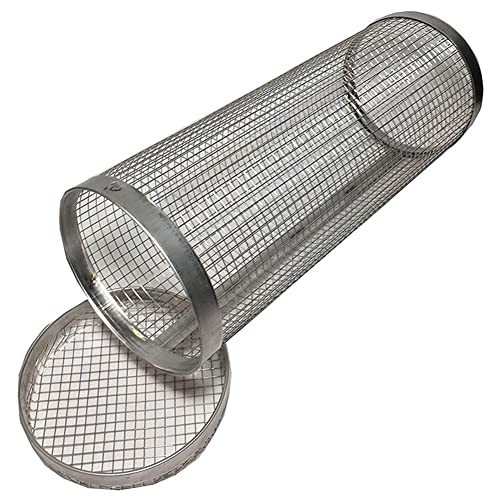 Exoggo BBQ Rauchnetz Grill Zylinder Edelstahl Grillrost Lagerfeuer Grill Eimer Camping Picknick 30 cm Exoggo BBQ Rauchnetz Grill Zylinder Edelstahl Grillrost Lagerfeuer Grill Eimer Camping Picknick 30 cm von Exoggo