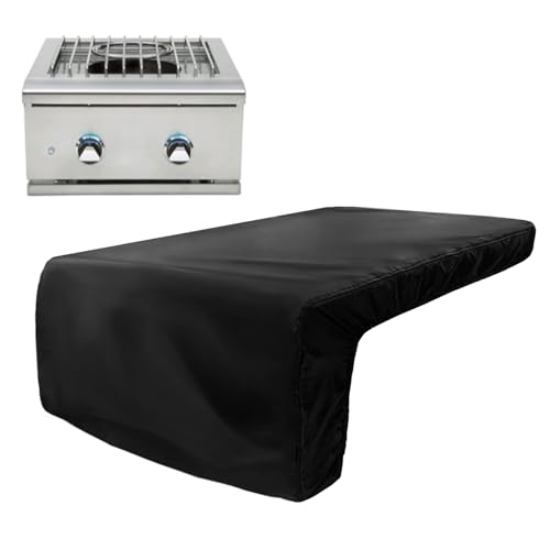 Brennerabdeckung für 55,9 cm Delta-Wärmebrenner, integrierte Erdgas-Grillplatte, robuste 600D wasserdichte Brennerabdeckung mit Plüschfutter, geeignet 66 cm L x 55,9 cm B x 38,1 cm H, Schwarz Brennerabdeckung für 55,9 cm Delta-Wärmebrenner, integrierte Erdgas-Grillplatte, robuste 600D wasserdichte Brennerabdeckung mit Plüschfutter, geeignet 66 cm L x 55,9 cm B x 38,1 cm H, Schwarz von Exokugo