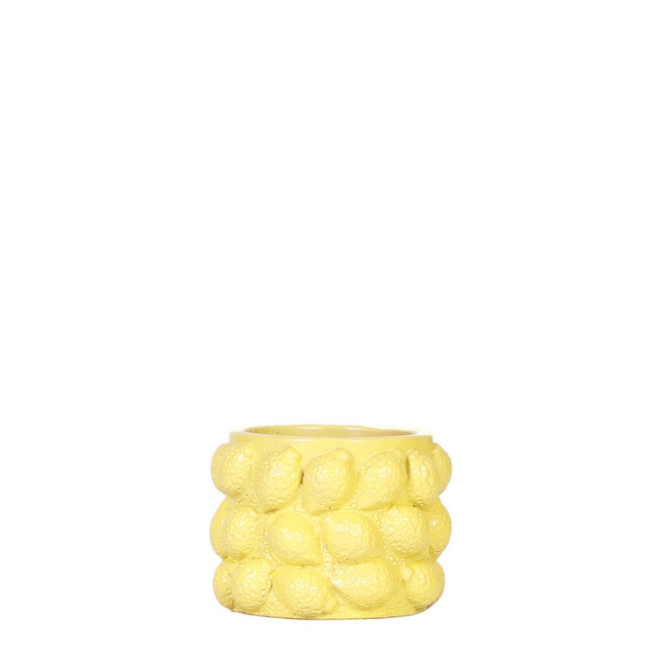 Exotenherz Zimmerpflanze Übertopf Freche Früchte - Gelb - Zitrone - passend für 6cm Pflanztöpfe Exotenherz Zimmerpflanze Übertopf Freche Früchte - Gelb - Zitrone - passend für 6cm Pflanztöpfe von Exotenherz