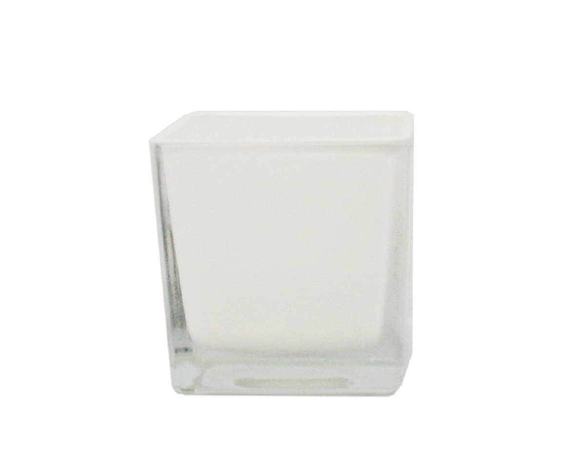 Exotenherz Zimmerpflanze Übertopf Glas-Würfel - 6x6x6cm weiß Exotenherz Zimmerpflanze Übertopf Glas-Würfel - 6x6x6cm weiß von Exotenherz