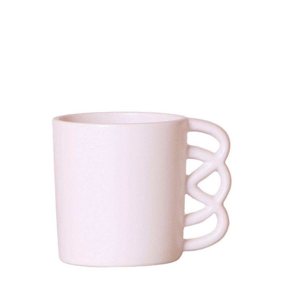 Exotenherz Zimmerpflanze Übertopf glücklicher Kaffebecherpassend für 9cm Töpfe - weiß Exotenherz Zimmerpflanze Übertopf glücklicher Kaffebecherpassend für 9cm Töpfe - weiß von Exotenherz