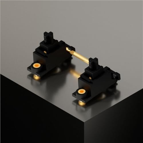 ExotiCore Adaptive PCB-Mount Stabilisatoren Von Designer Studio für Mechanische Gaming Tastaturen(Black,Hand-Lubed) von ExotiCore