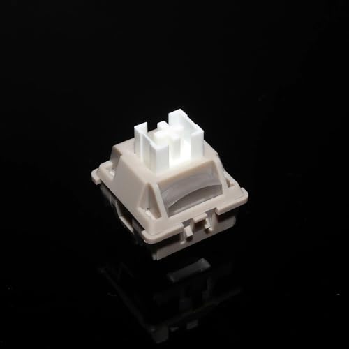 ExotiCore FL Grey Snow Switch, Vorgeschmierter Leiser Linearer Mechanischer Tastaturschalter(90PCS) von ExotiCore