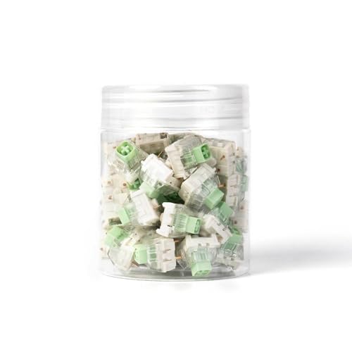 ExotiCore Kailh Box Jade Switch, 3Pin Dicker Clicky Schalter für Benutzerdefinierte Mechanische Tastaturen(30PCS) von ExotiCore