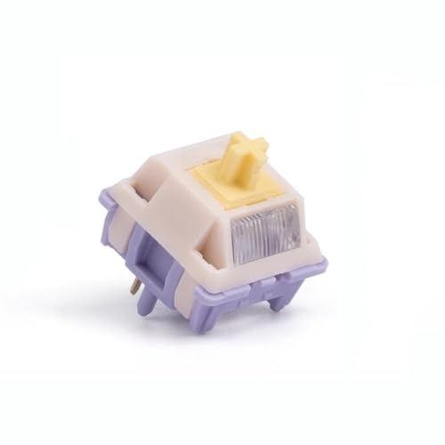 ExotiCore MMD Princess V4 Switch, 5Pin Vorgeschmierter Linearer/Taktiler RGB Schalter Für Benutzerdefinierte Mechanische Tastaturen(Tactile 60g,110PCS) von ExotiCore